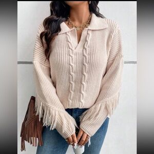 NWOT SHEIN Western Sweater